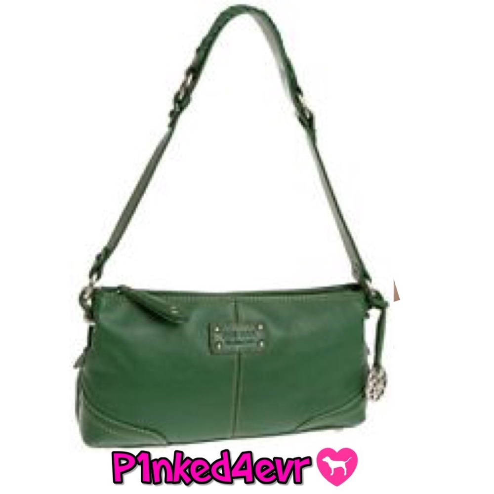 The Sak Palm Green Leather Purse